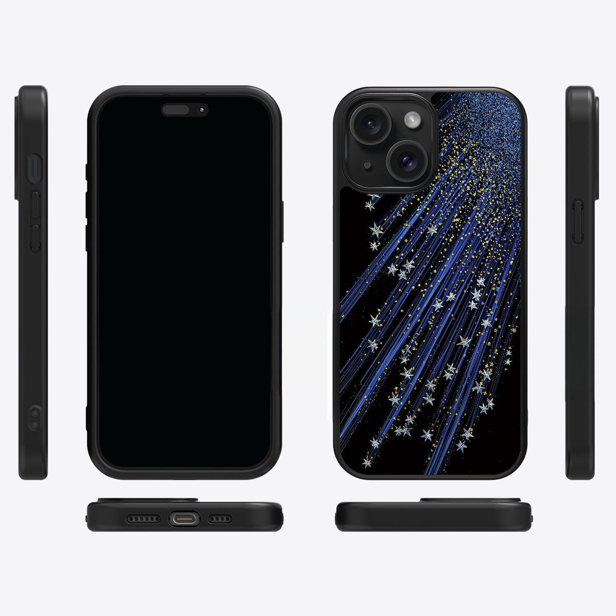 iPhone 15 Case with MagSafe – Star Cascade