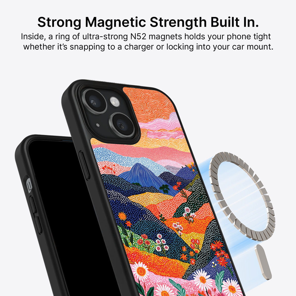 iPhone 15 Case with MagSafe – Wildflower Valley