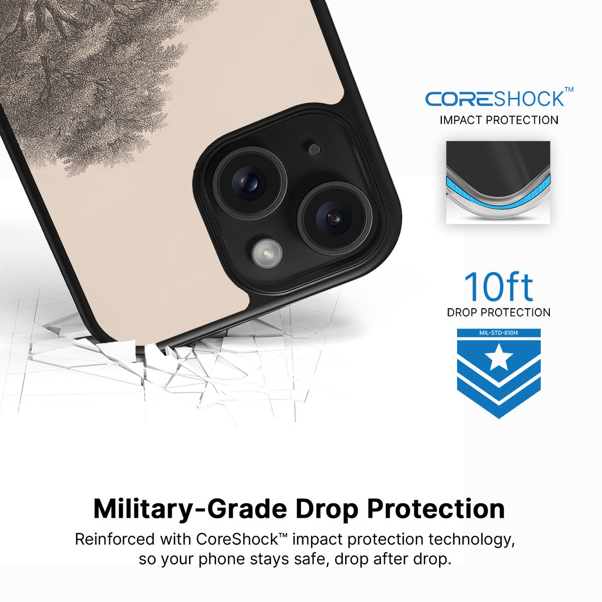 Woodland - iPhone 15 Case #case type_core (magsafe), #case type_core (non magsafe)