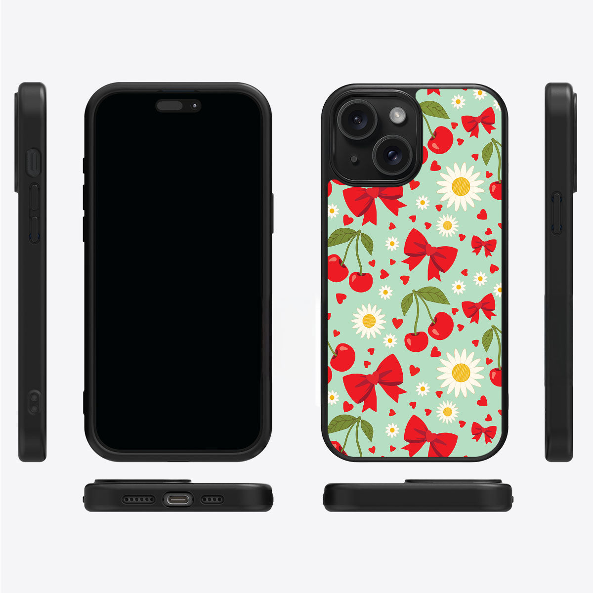 Blushing Bows - iPhone 15 Plus Case