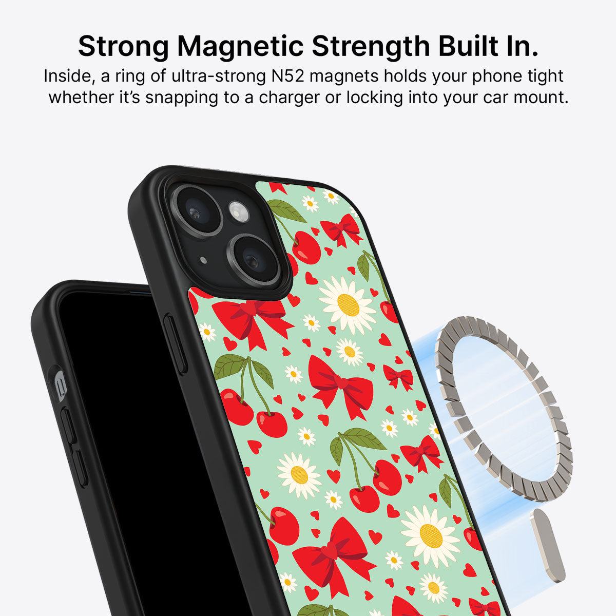 Blushing Bows - iPhone 15 Plus Case