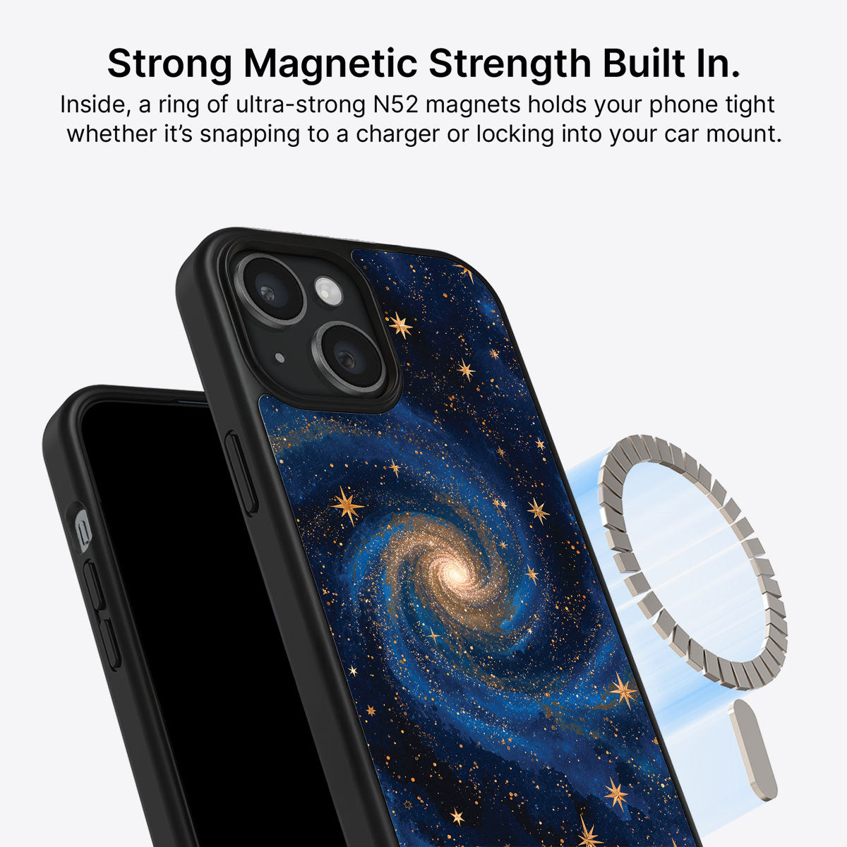 Cosmic Tide - iPhone 15 Plus Case