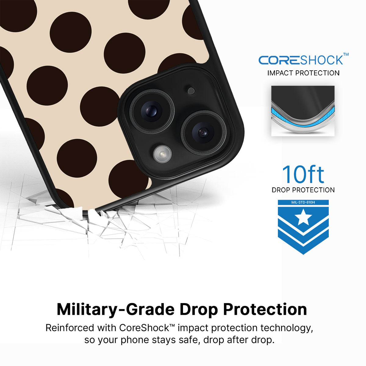 Desert Beetles - iPhone 15 Plus Case #case type_core (magsafe), #case type_core (non magsafe)