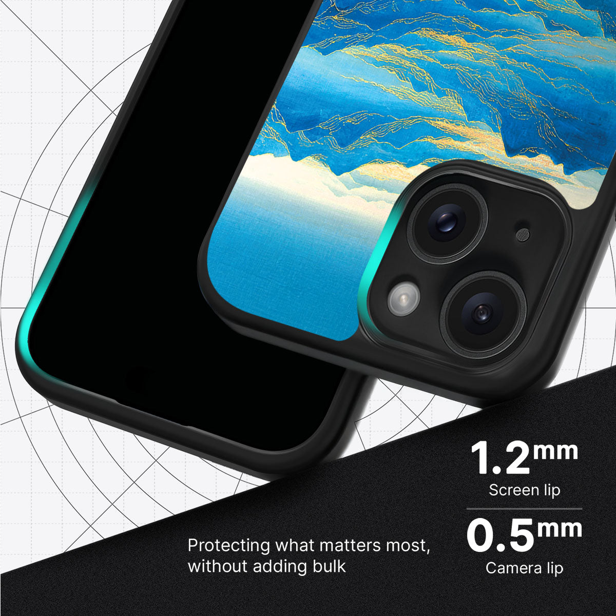 Ethereal Dawn - iPhone 15 Plus Case #case type_core (magsafe), #case type_core (non magsafe)