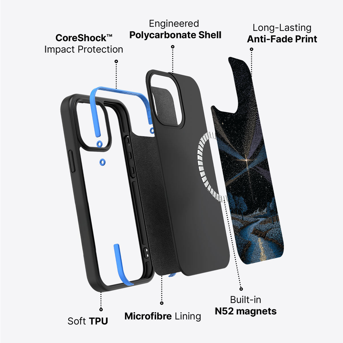Falling Star - iPhone 15 Plus Case