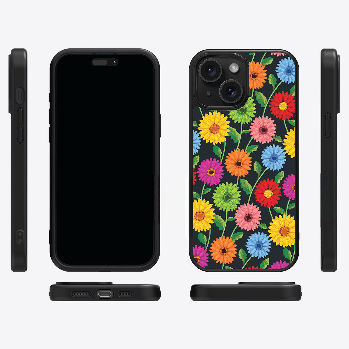 Gerbera Bloom - iPhone 15 Plus Case