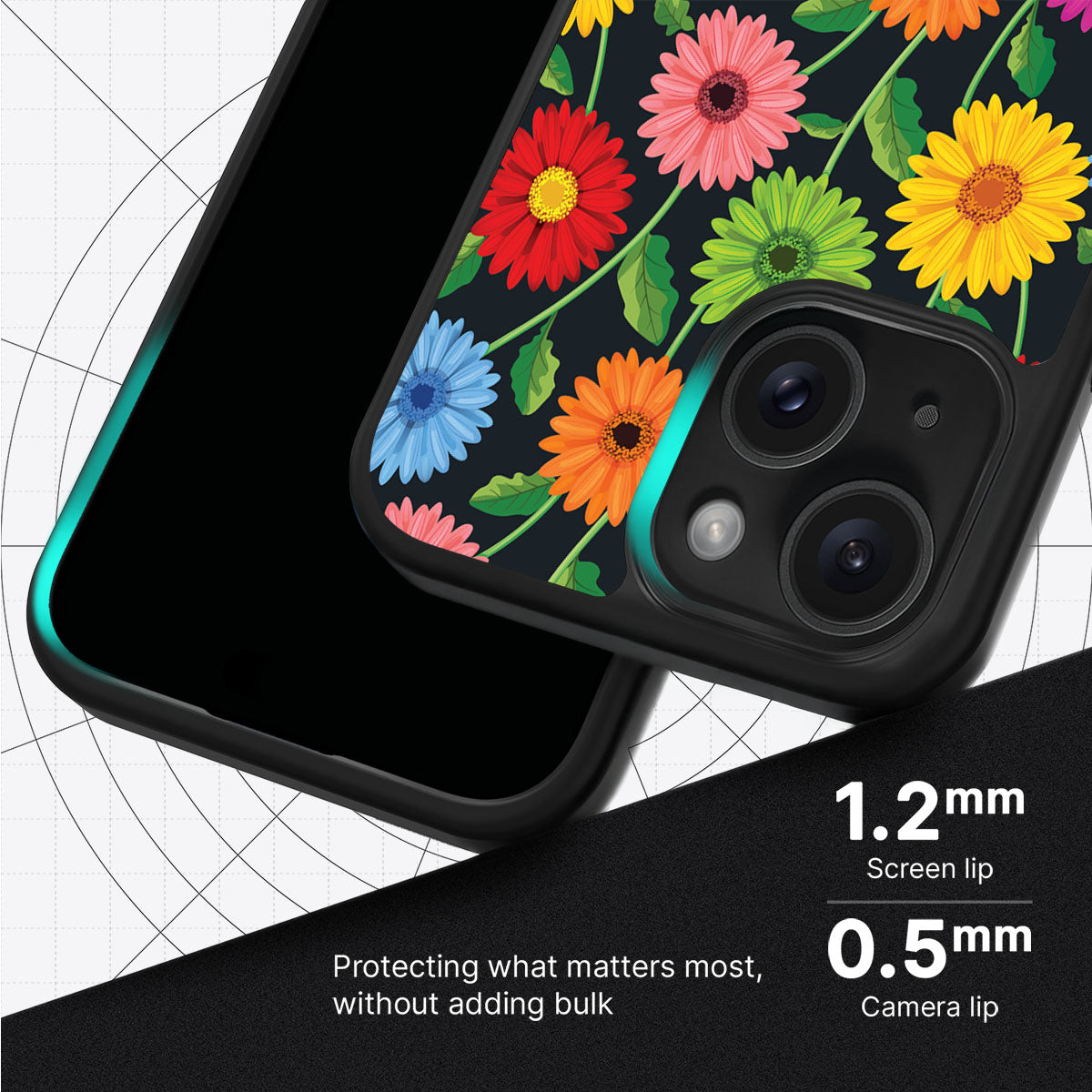 Gerbera Bloom - iPhone 15 Plus Case