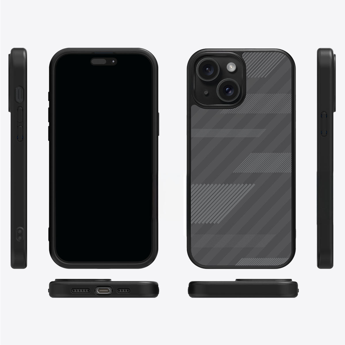 Gray Twill Play - iPhone 15 Plus Case