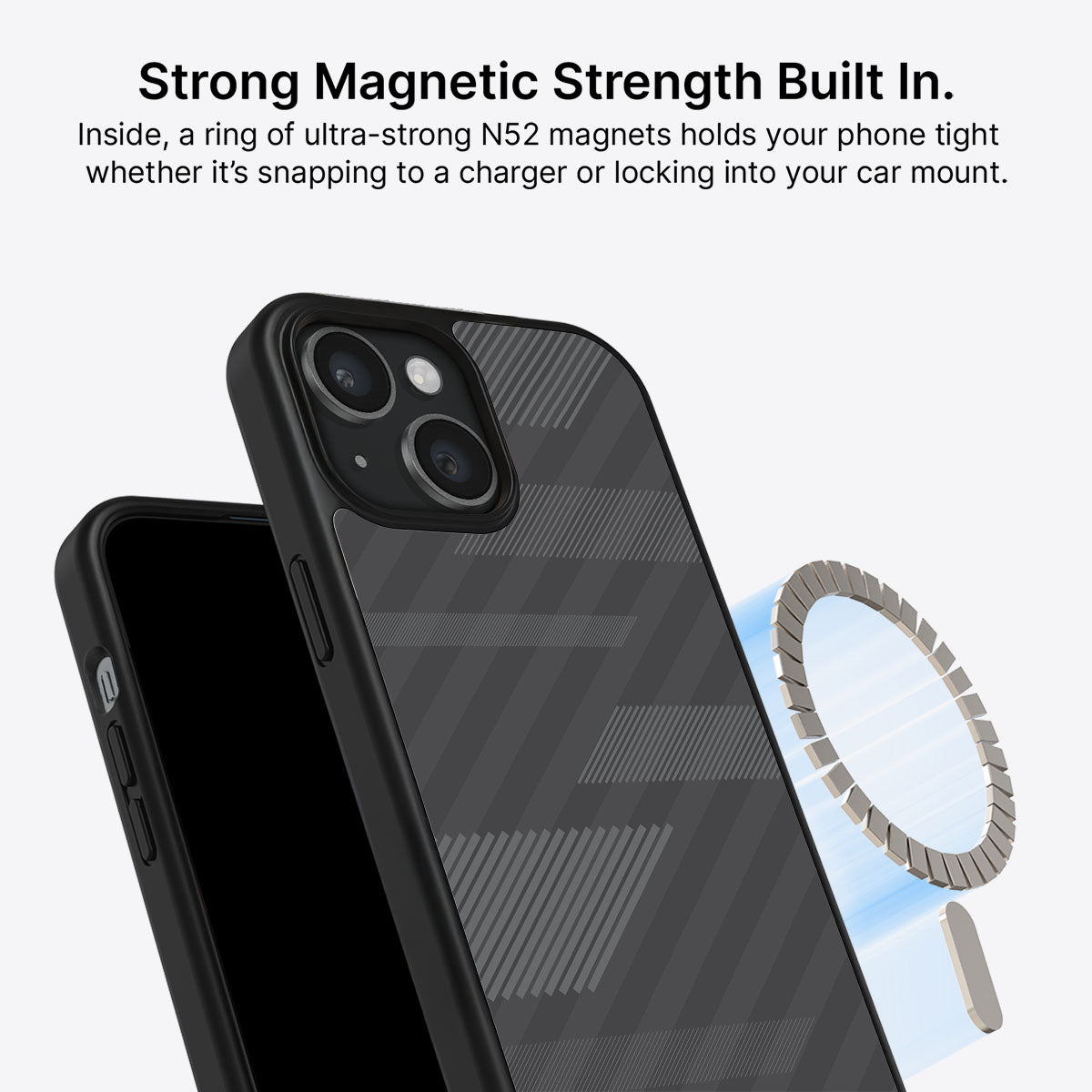 Gray Twill Play - iPhone 15 Plus Case