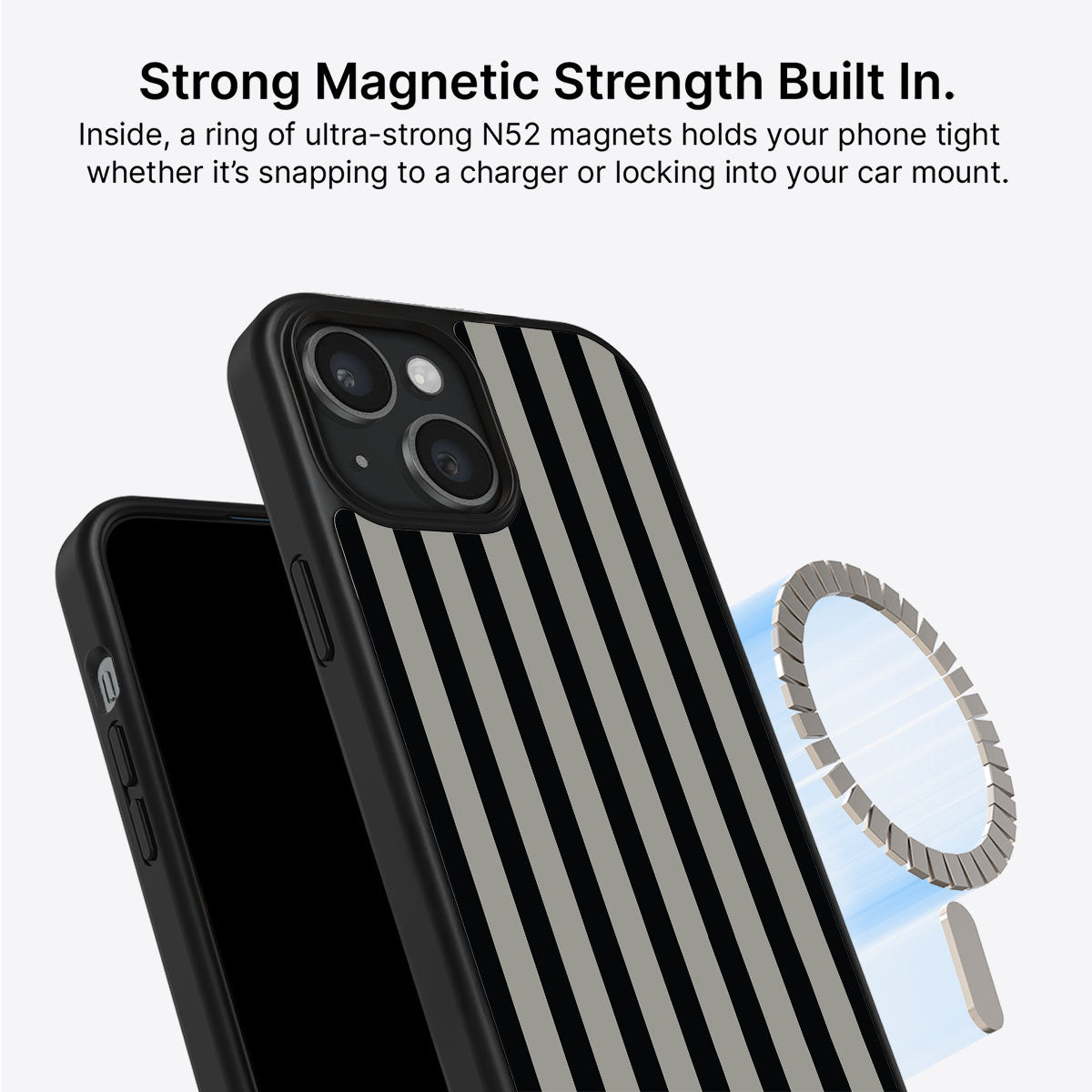Gray Zone - iPhone 15 Plus Case #case type_core (magsafe)