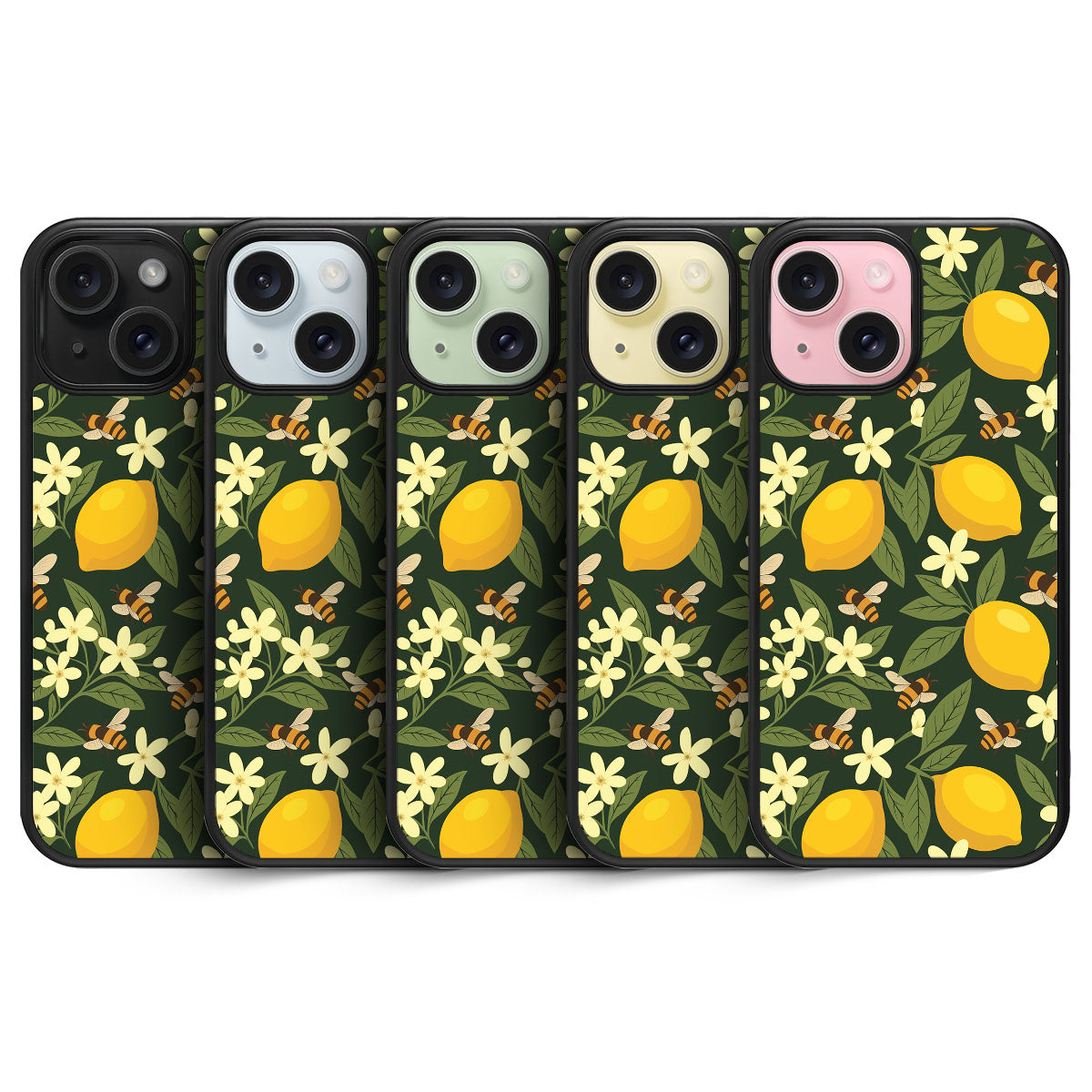 Lemon and Bees - iPhone 15 Plus Case 11 #case type_core (magsafe), #case type_core (non magsafe)