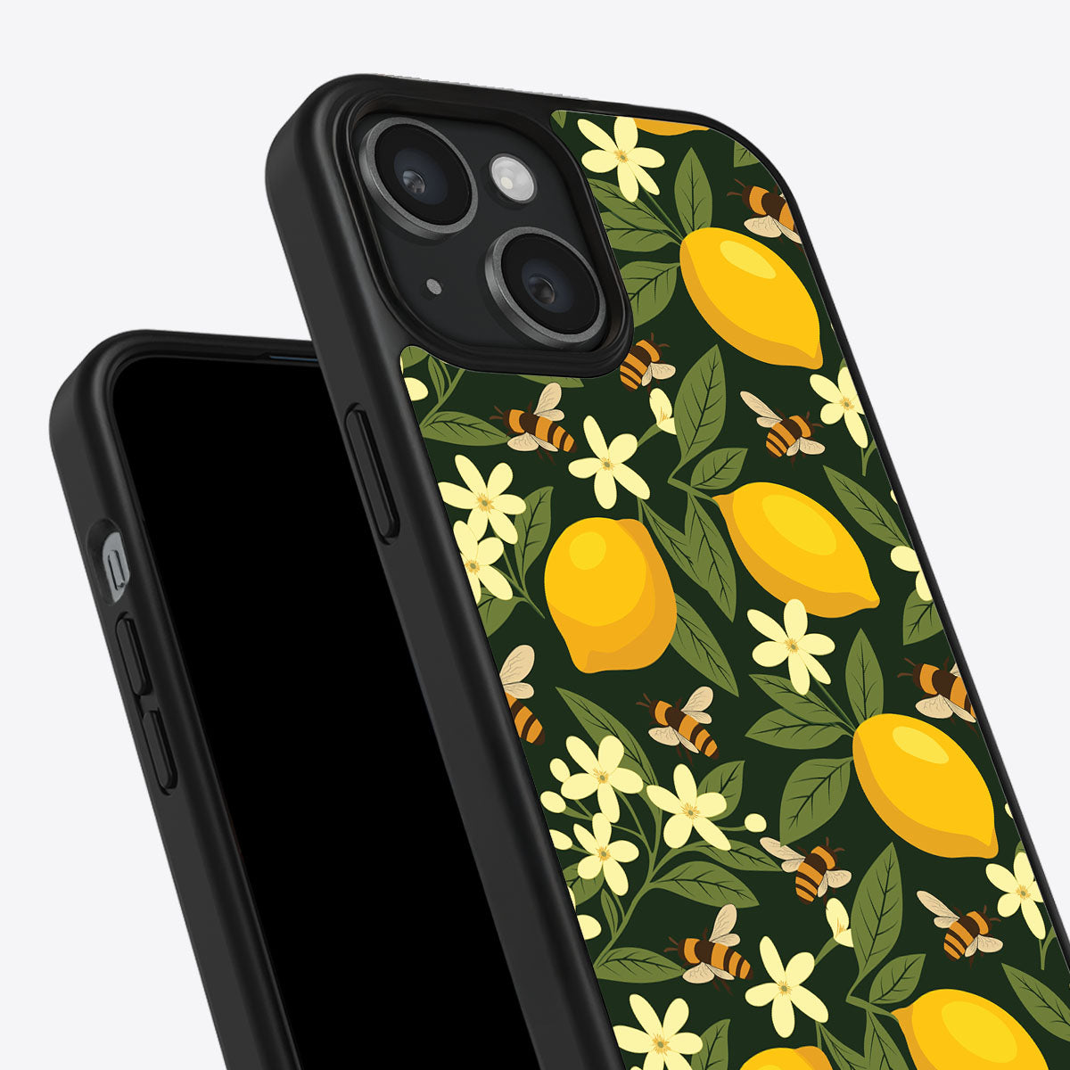 Lemon and Bees - iPhone 15 Plus Case 5 #case type_core (non magsafe)