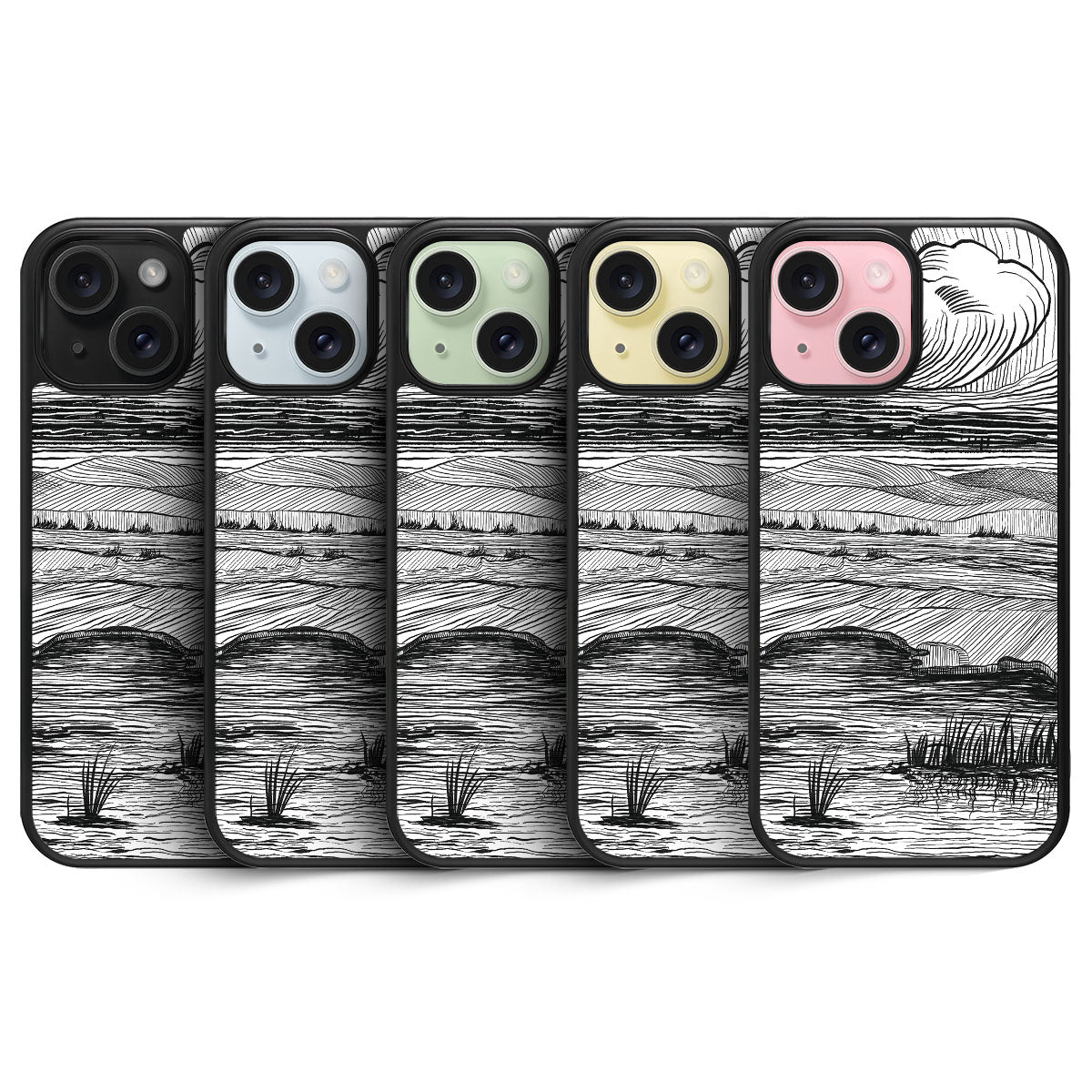 Linear Landscape - iPhone 15 Plus Case