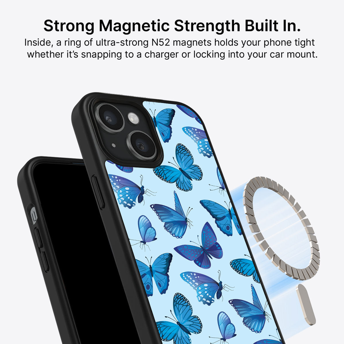 Magic Butterflies - iPhone 15 Plus Case
