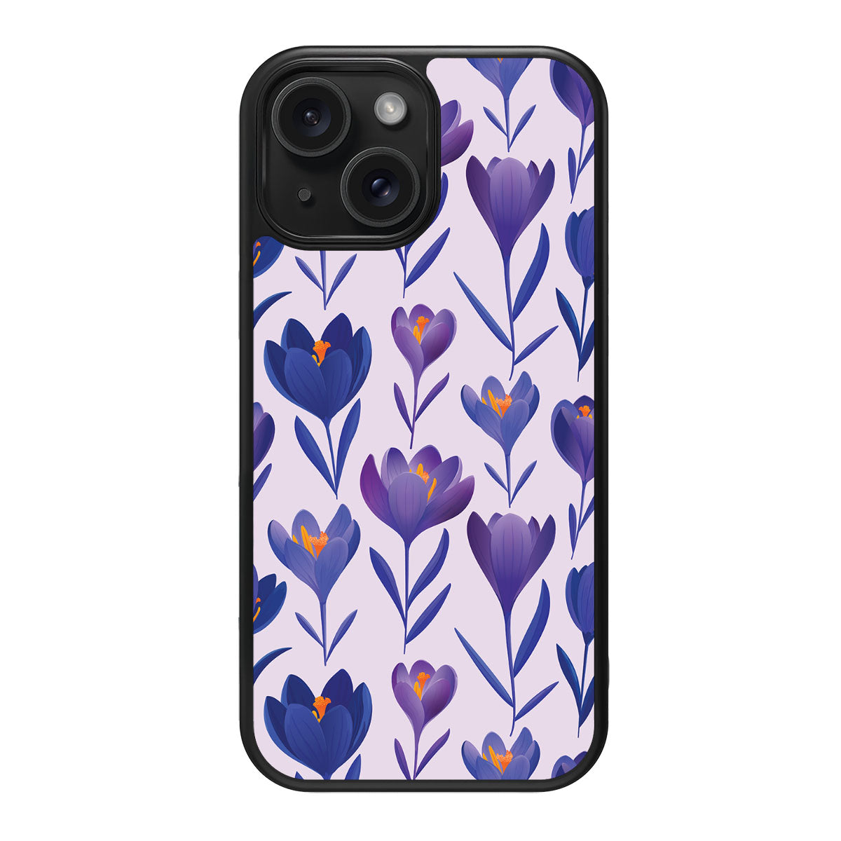 Midnight Crocus - iPhone 15 Plus Case #case type_core (magsafe), #case type_core (non magsafe)