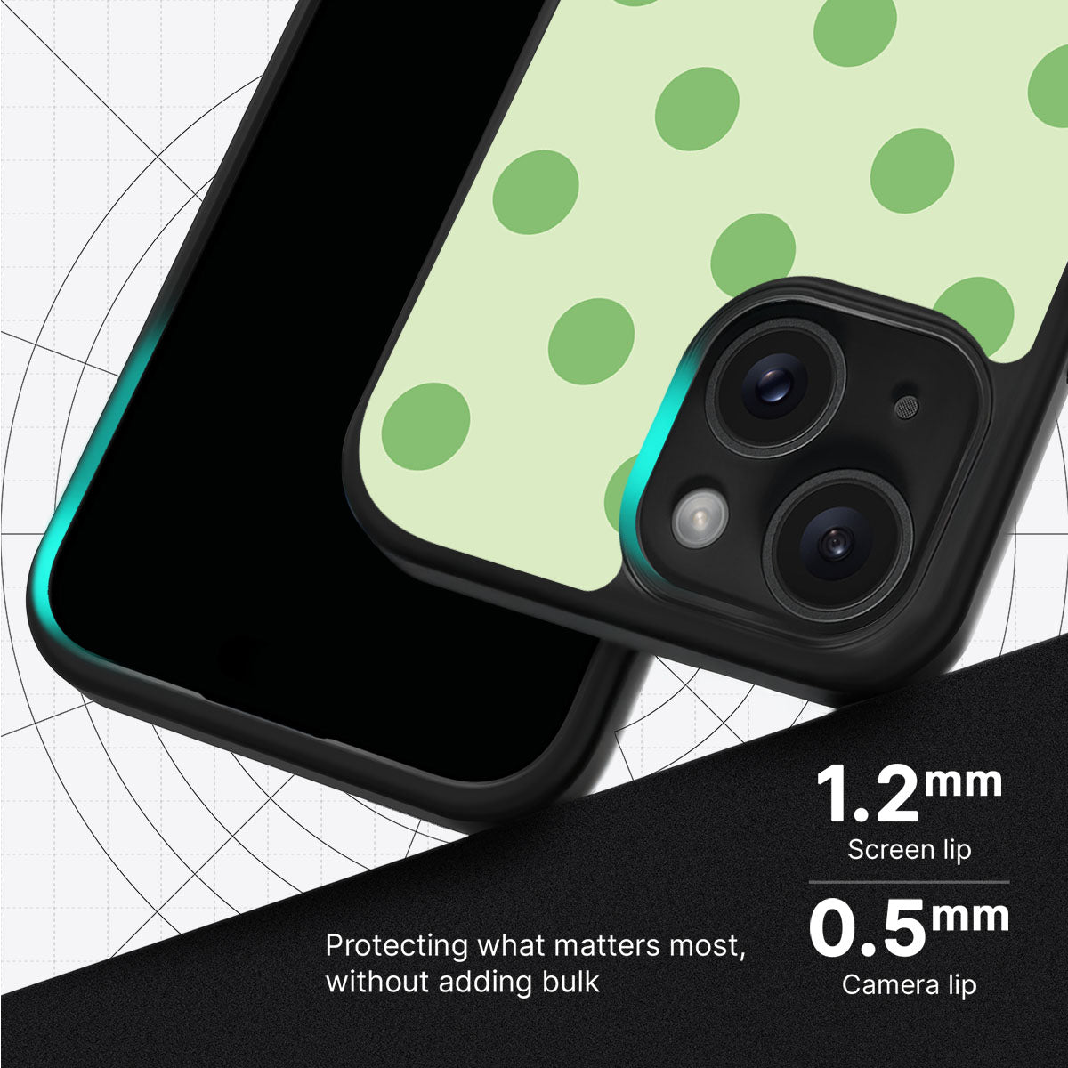 Mint Mojito - iPhone 15 Plus Case #case type_core (magsafe), #case type_core (non magsafe)