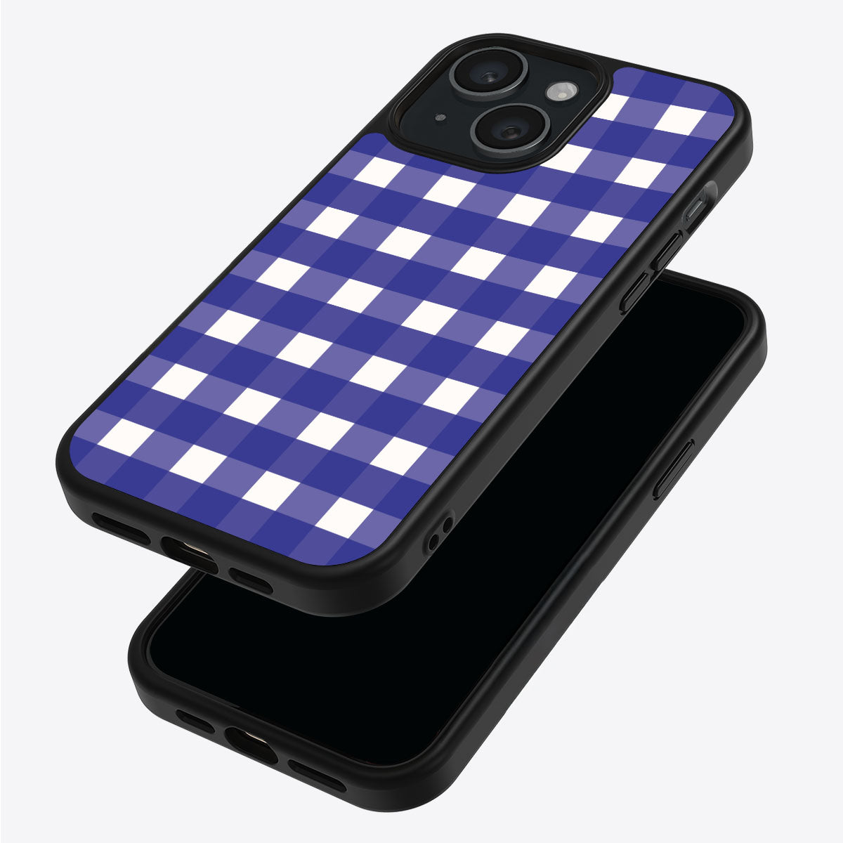 Nautical Grid - iPhone 15 Plus Case