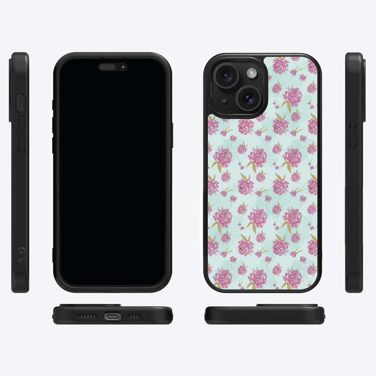 Rose Showers - iPhone 15 Plus Case