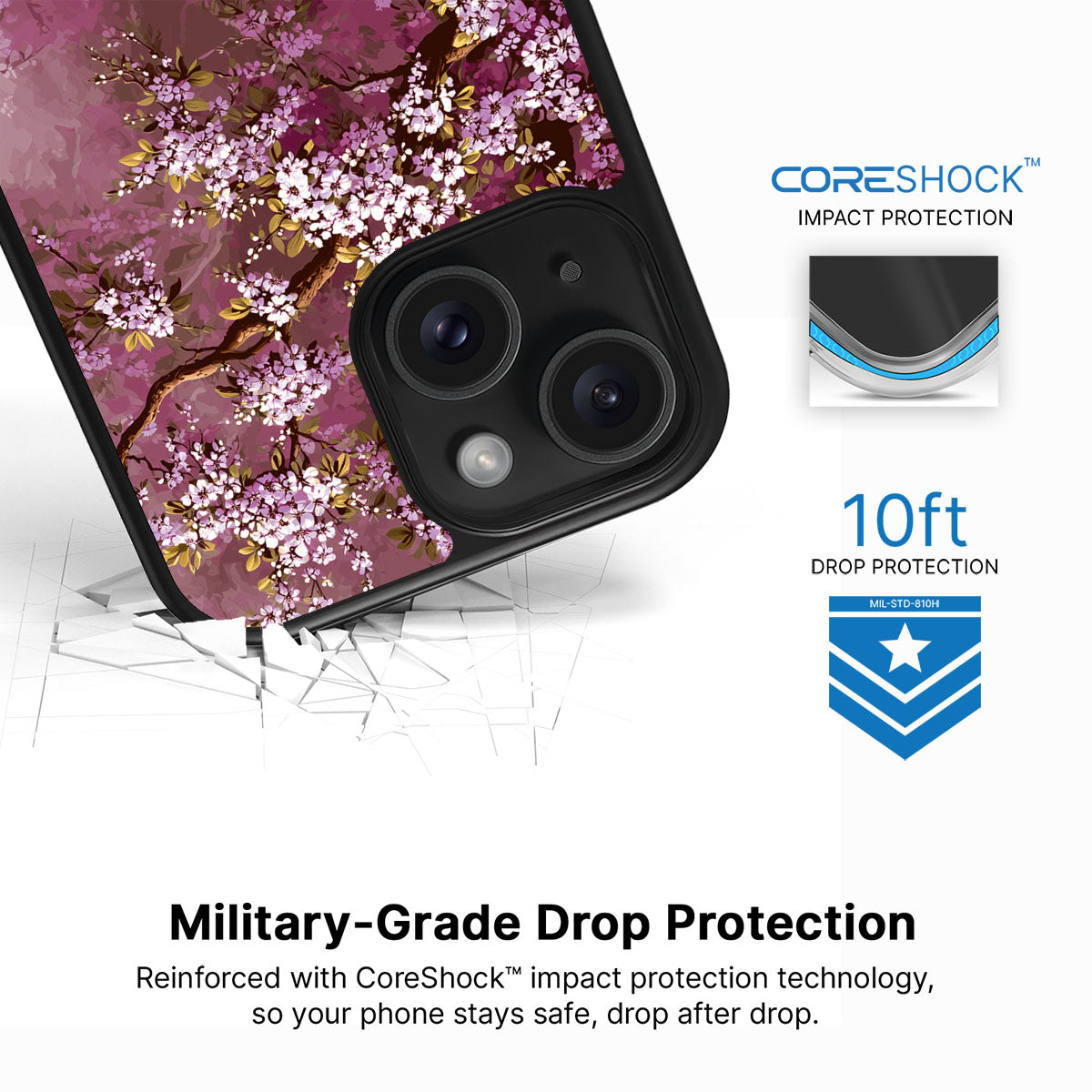 Rose Whisper - iPhone 15 Plus Case #case type_core (magsafe), #case type_core (non magsafe)