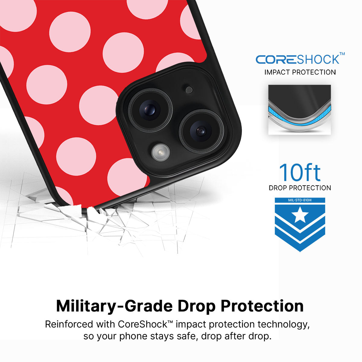 Rouge Blush - iPhone 15 Plus Case #case type_core (magsafe), #case type_core (non magsafe)