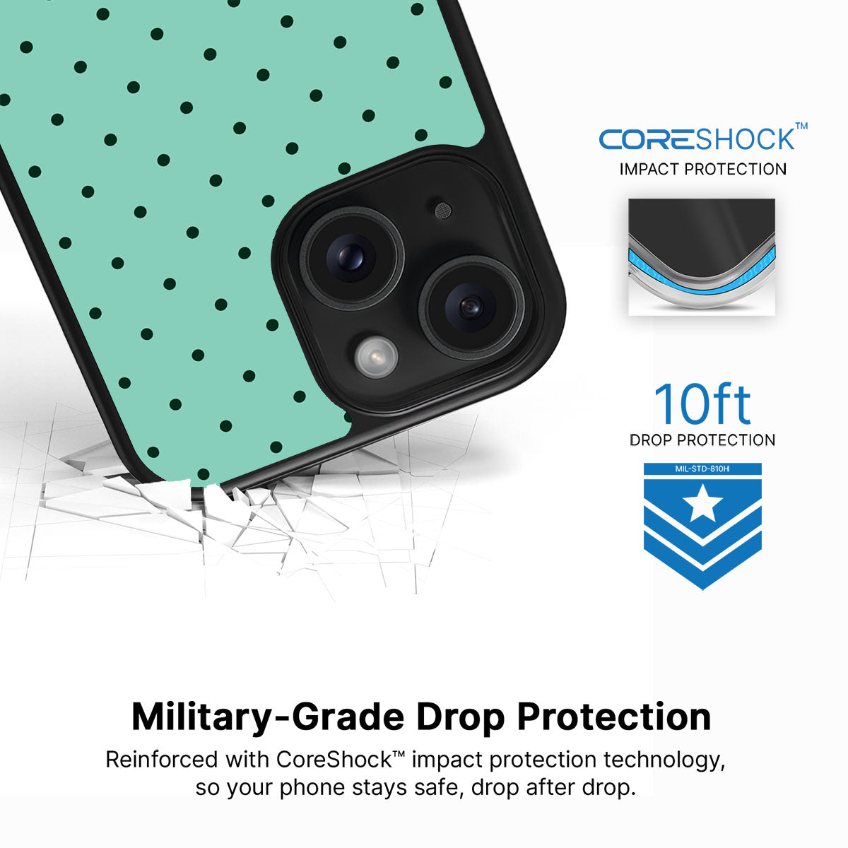 Sage Mist - iPhone 15 Plus Case #case type_core (magsafe), #case type_core (non magsafe)