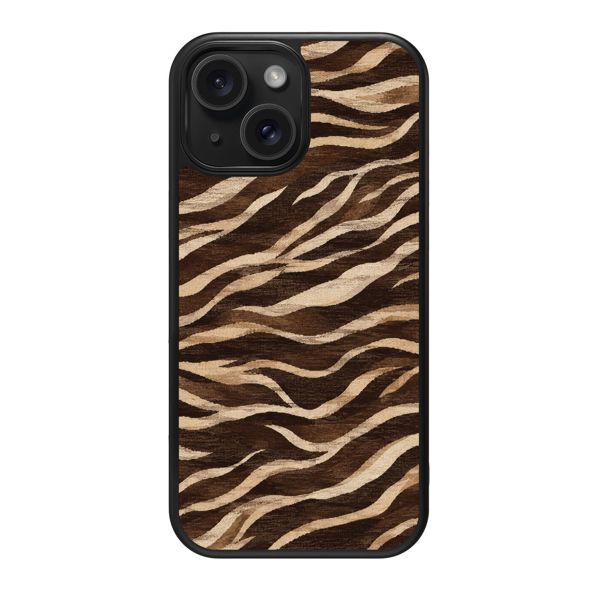 Savanna Silk design back view – iPhone 15 Plus case