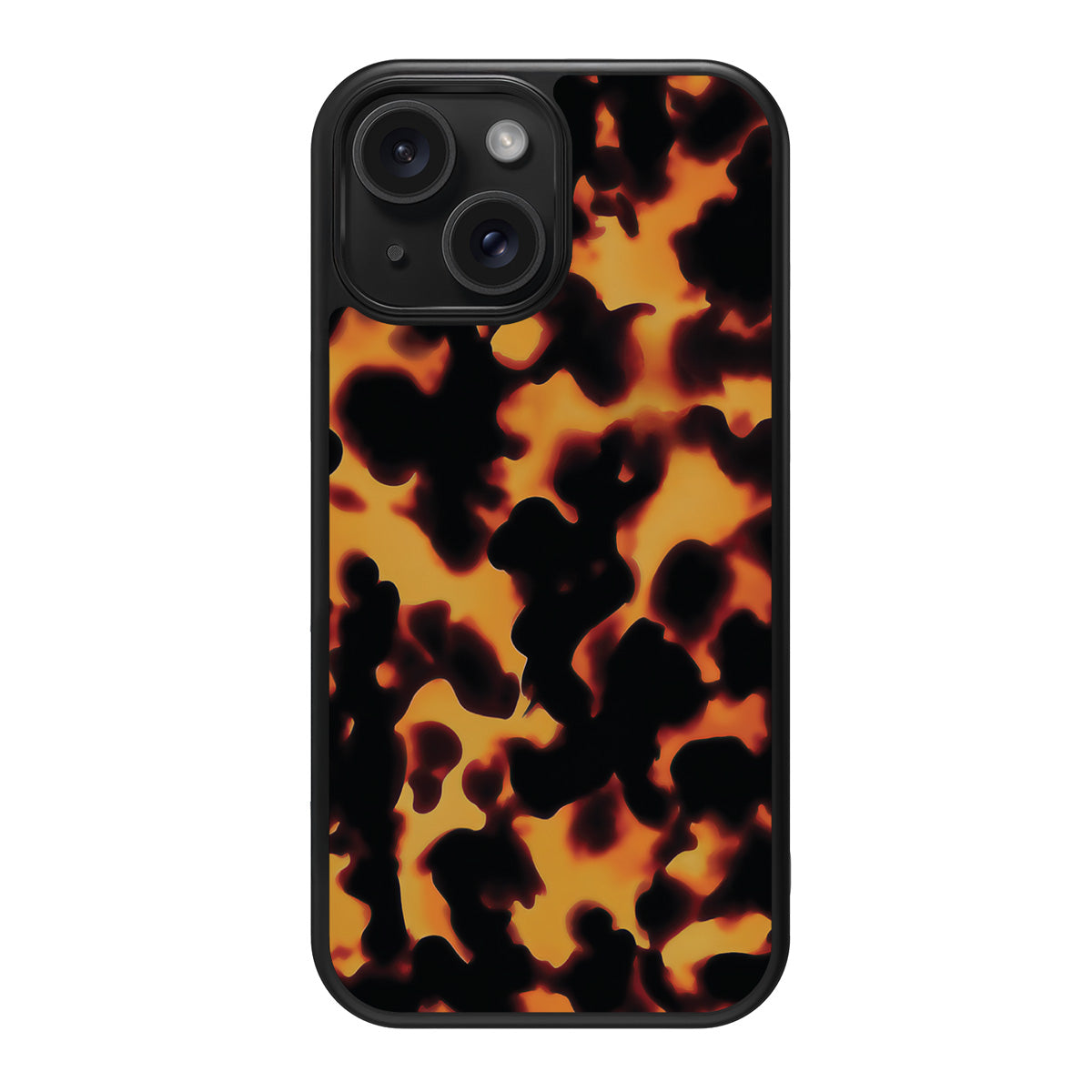 Animal Print Designer iPhone 15 Plus Case – Tortoise Shell | MagSafe
