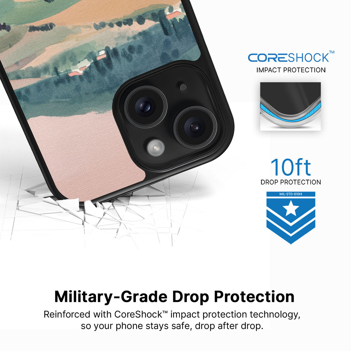 Tuscan Holiday - iPhone 15 Plus Case #case type_core (magsafe), #case type_core (non magsafe)