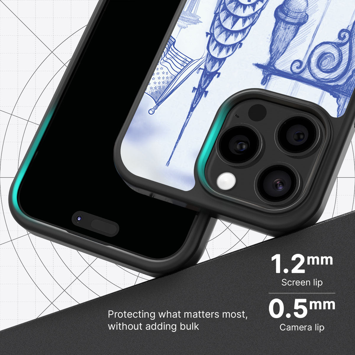 American Dream - iPhone 15 Pro Case