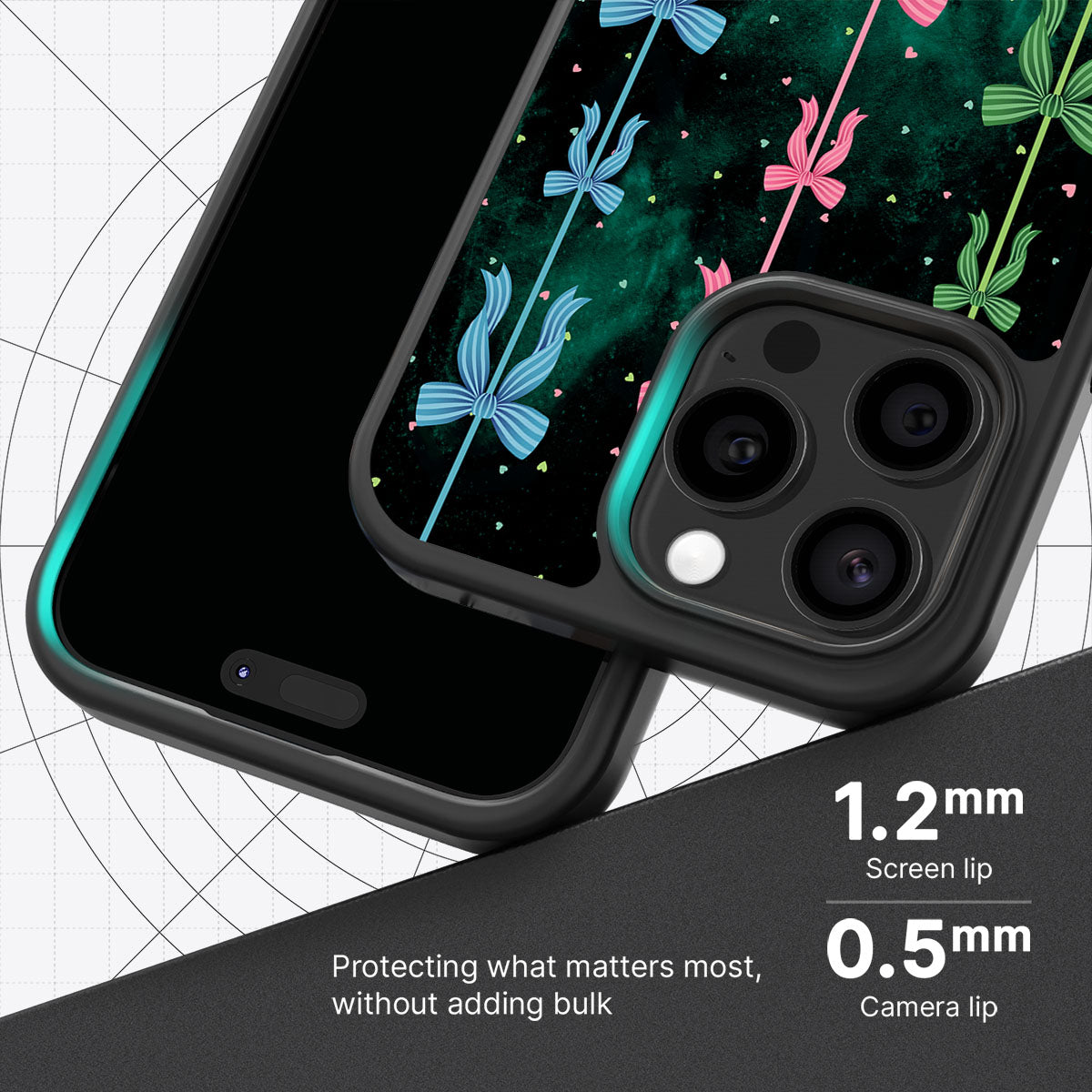 Aurora Bow - iPhone 15 Pro Case