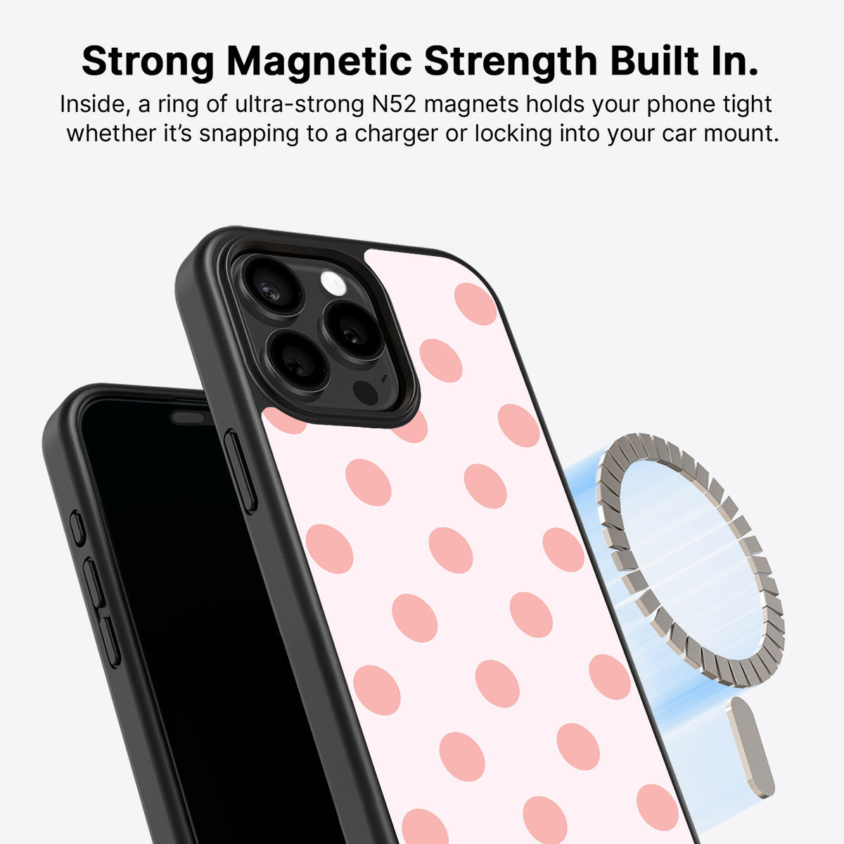 Blush Pearl - iPhone 15 Pro Case #case type_core (magsafe)