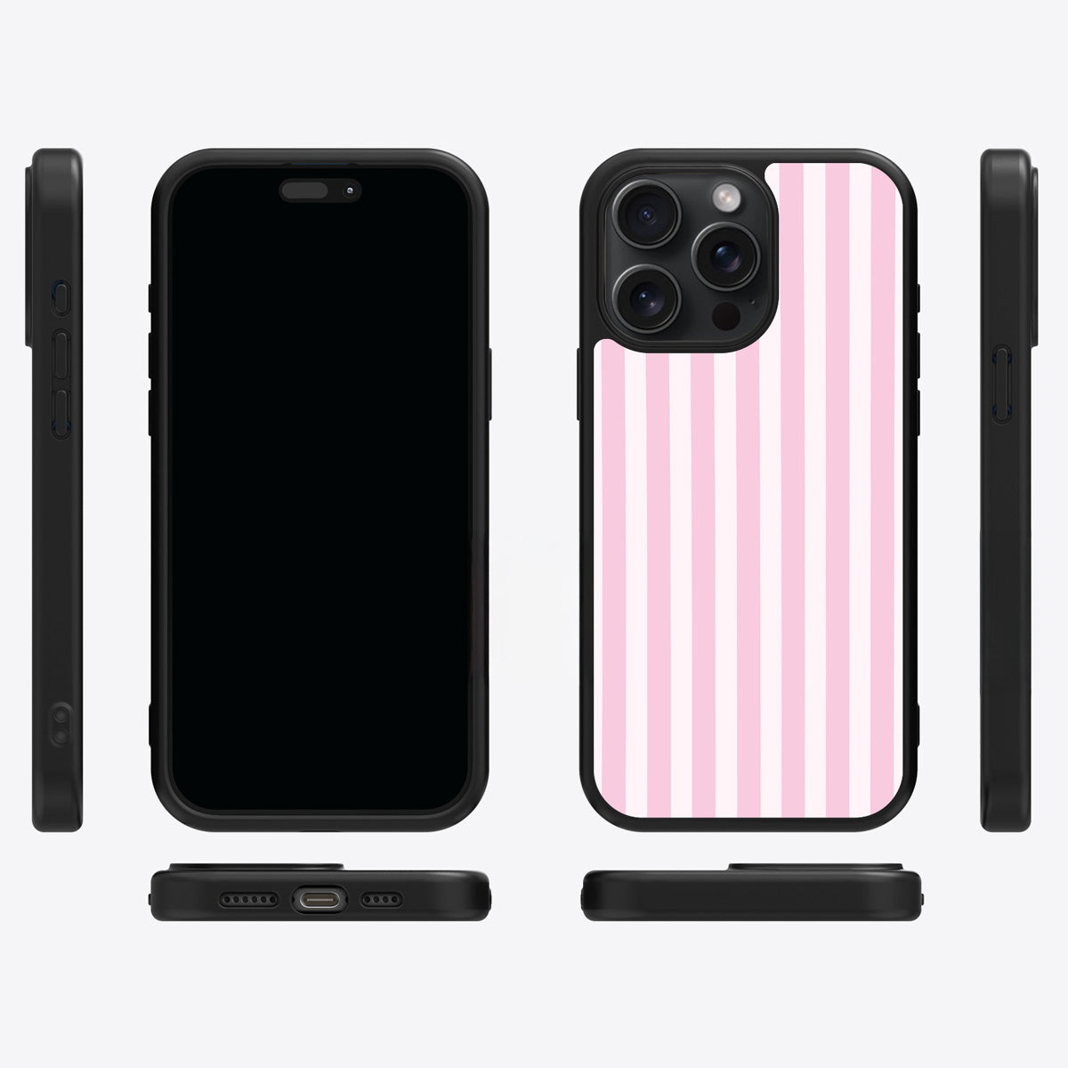 Cabana iPhone 15 Pro case cover – multi-angle view