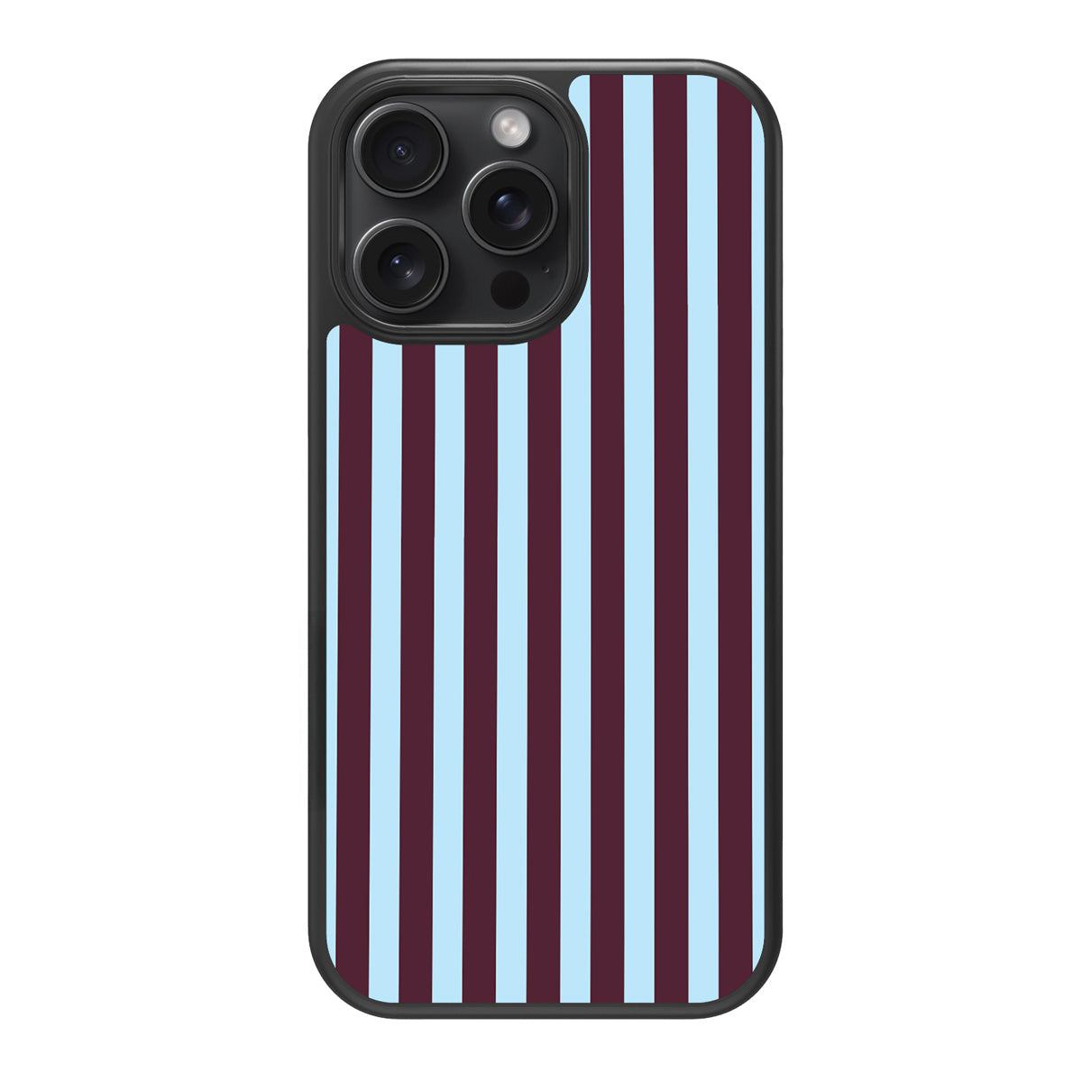 Cabernet Column design back view – iPhone 15 Pro case