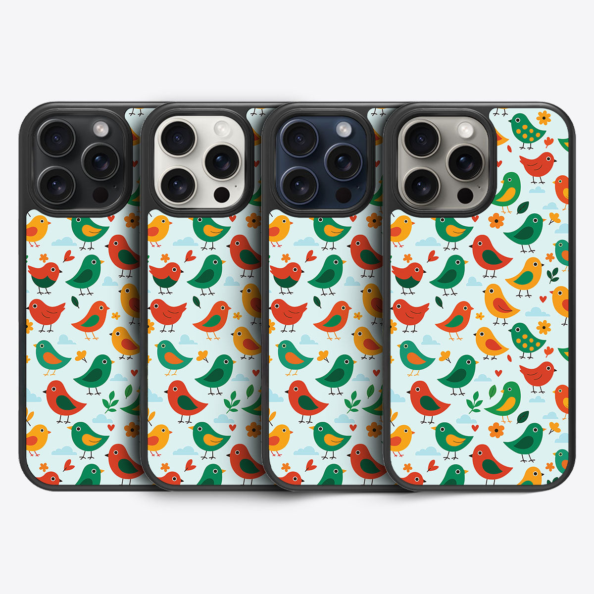 Feathered Friends - iPhone 15 Pro Case #case type_core (magsafe), #case type_core (non magsafe)
