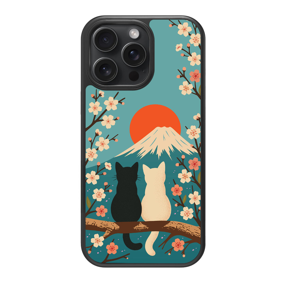 Fuji Cats - iPhone 15 Pro Case