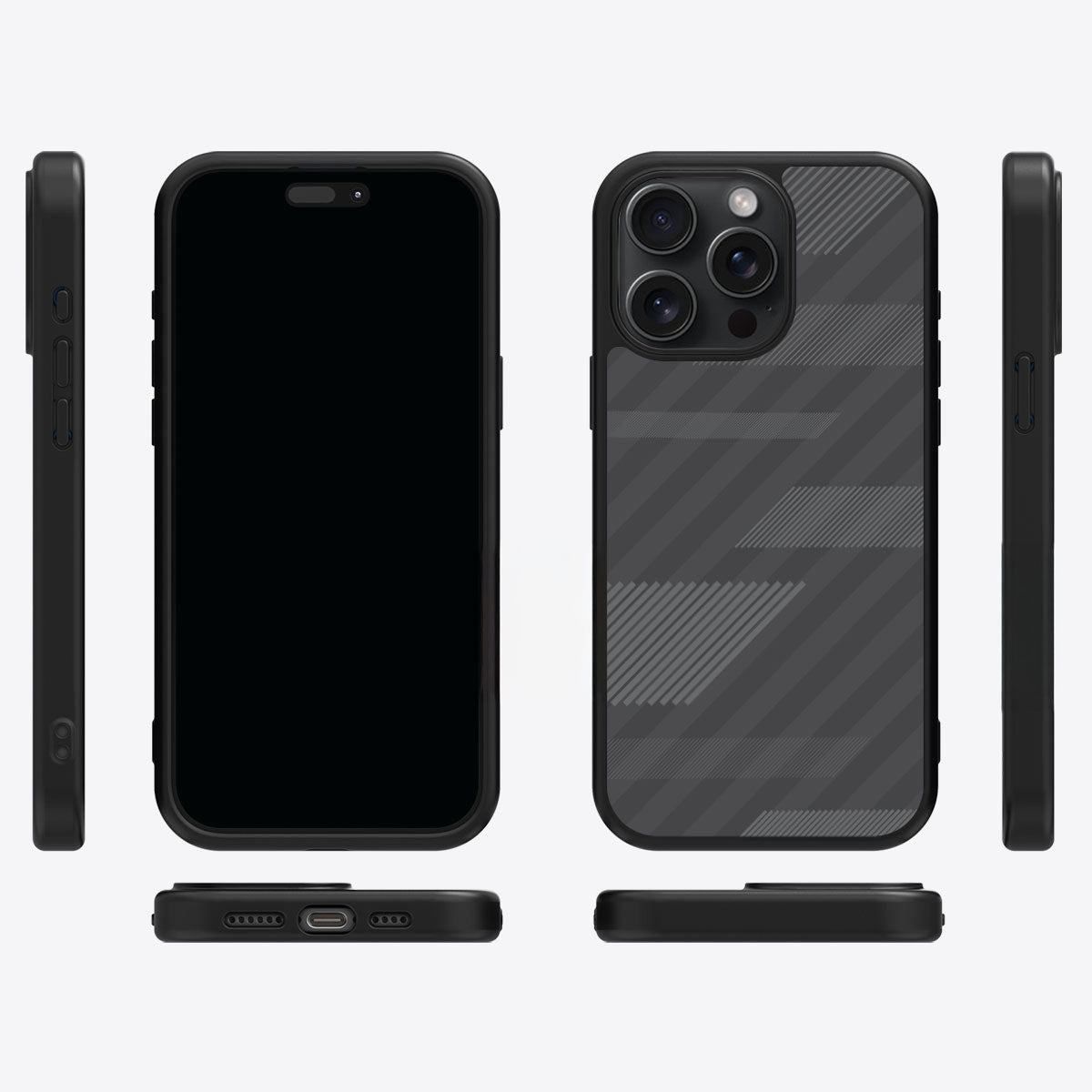 Gray Twill Play - iPhone 15 Pro Case
