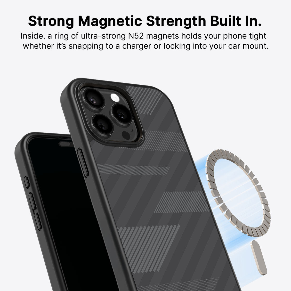 Gray Twill Play - iPhone 15 Pro Case