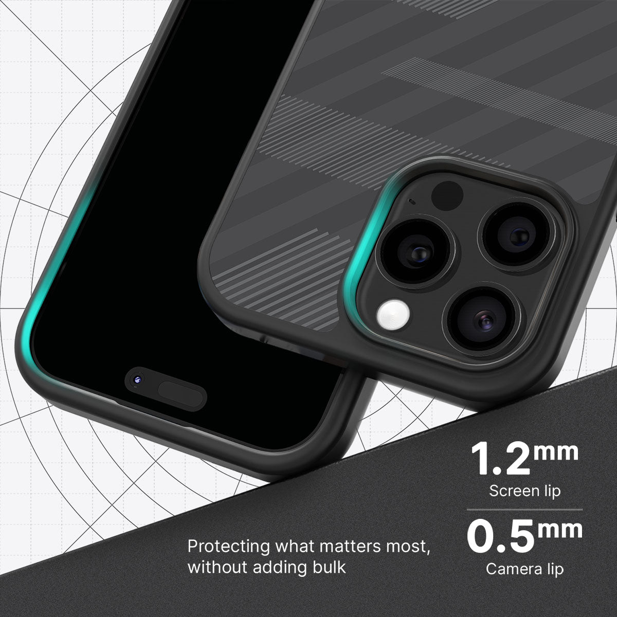 Gray Twill Play - iPhone 15 Pro Case