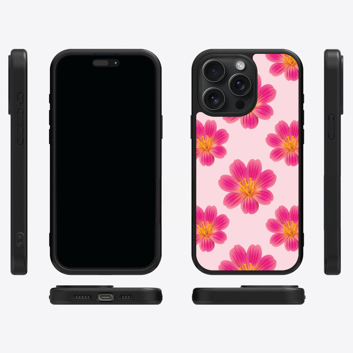 Lewisia Cotyledon - iPhone 15 Pro Case #case type_core (magsafe), #case type_core (non magsafe)