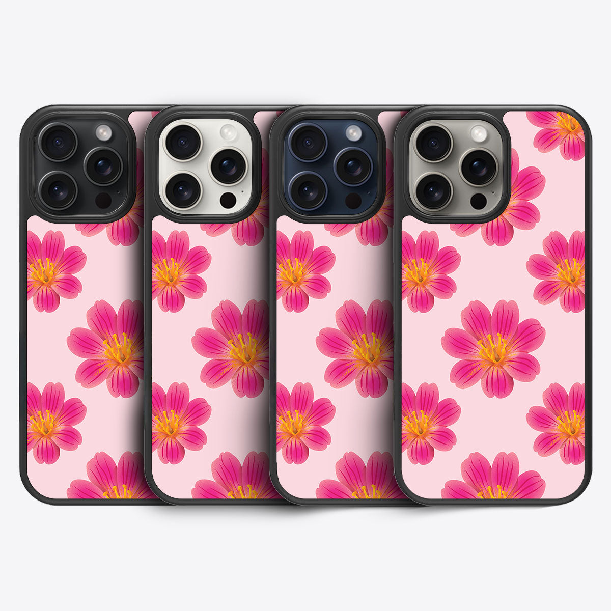 Lewisia Cotyledon - iPhone 15 Pro Case #case type_core (magsafe), #case type_core (non magsafe)