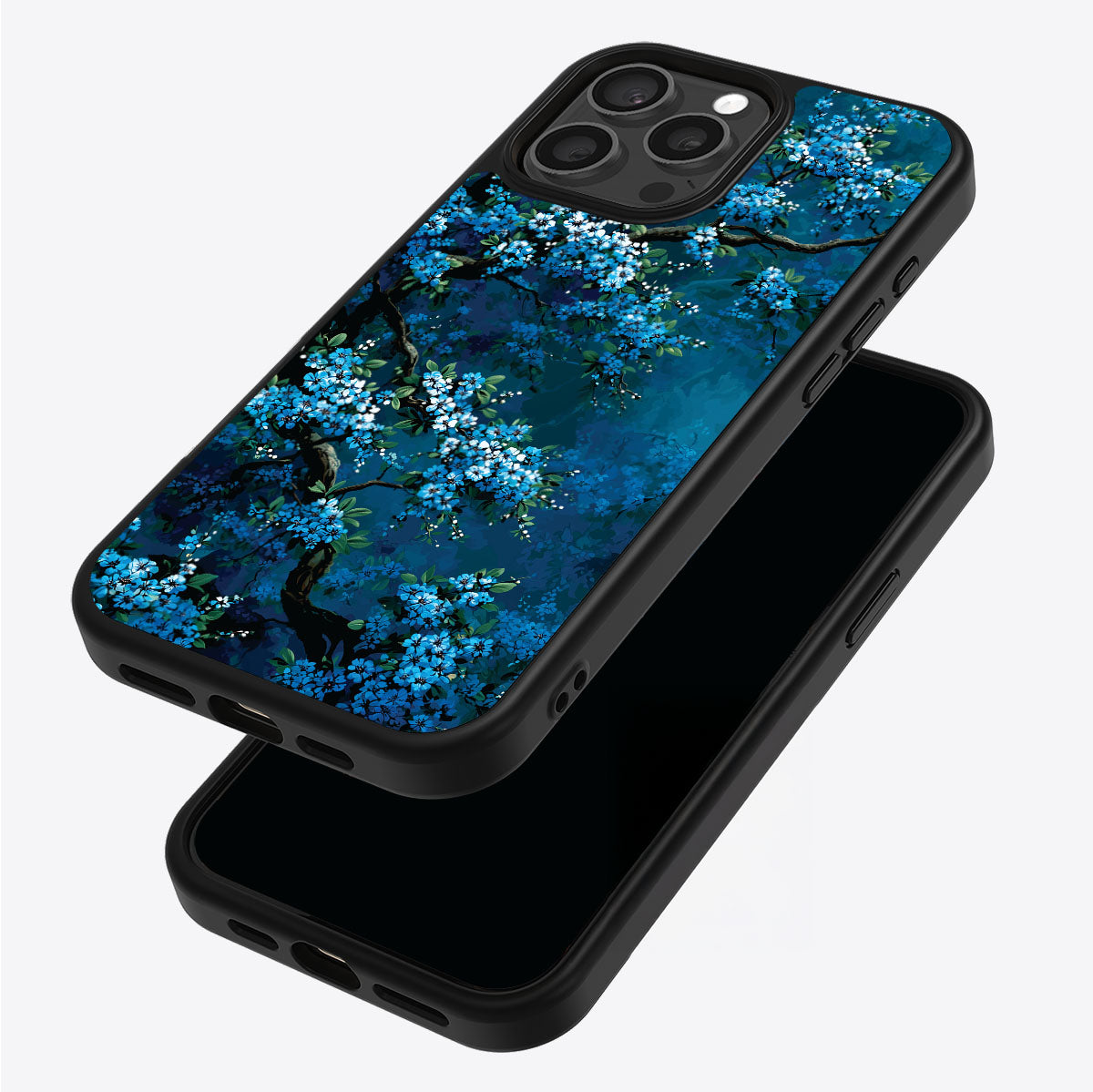 Moonlit Petals - iPhone 15 Pro Case #case type_core (magsafe), #case type_core (non magsafe)