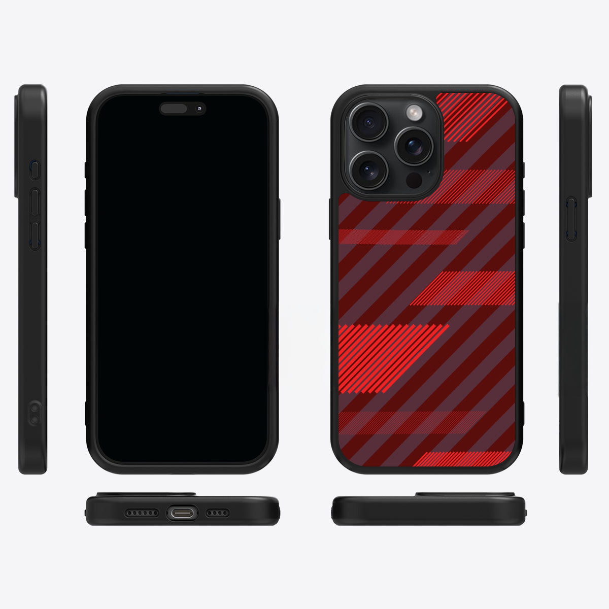 Orange Twill Play - iPhone 15 Pro Case