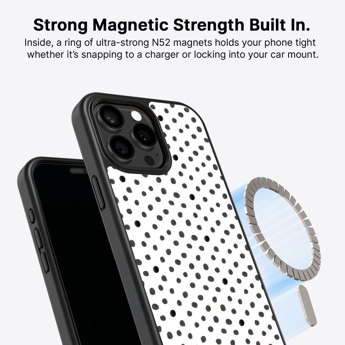 Polka Play - iPhone 15 Pro Case #case type_core (magsafe)