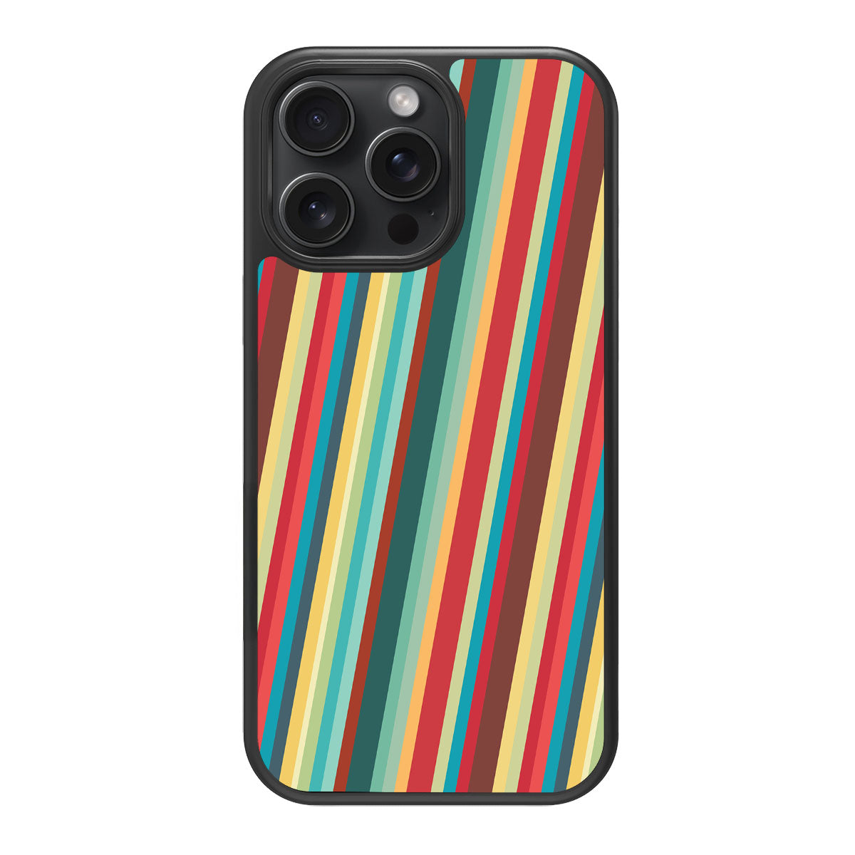 Retro Stripes - iPhone 15 Pro Case