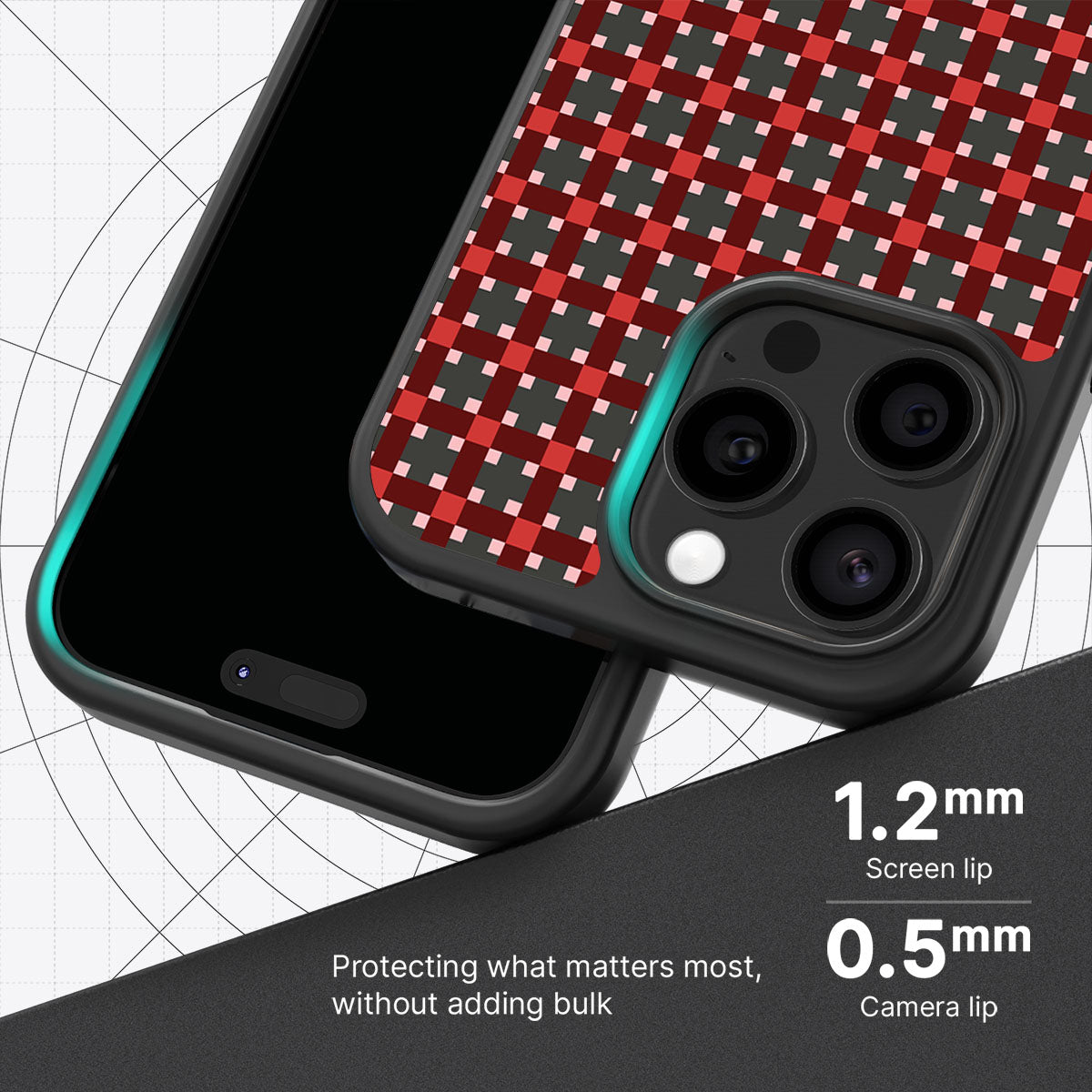 Sea of Rubies - iPhone 15 Pro Case #case type_core (magsafe), #case type_core (non magsafe)