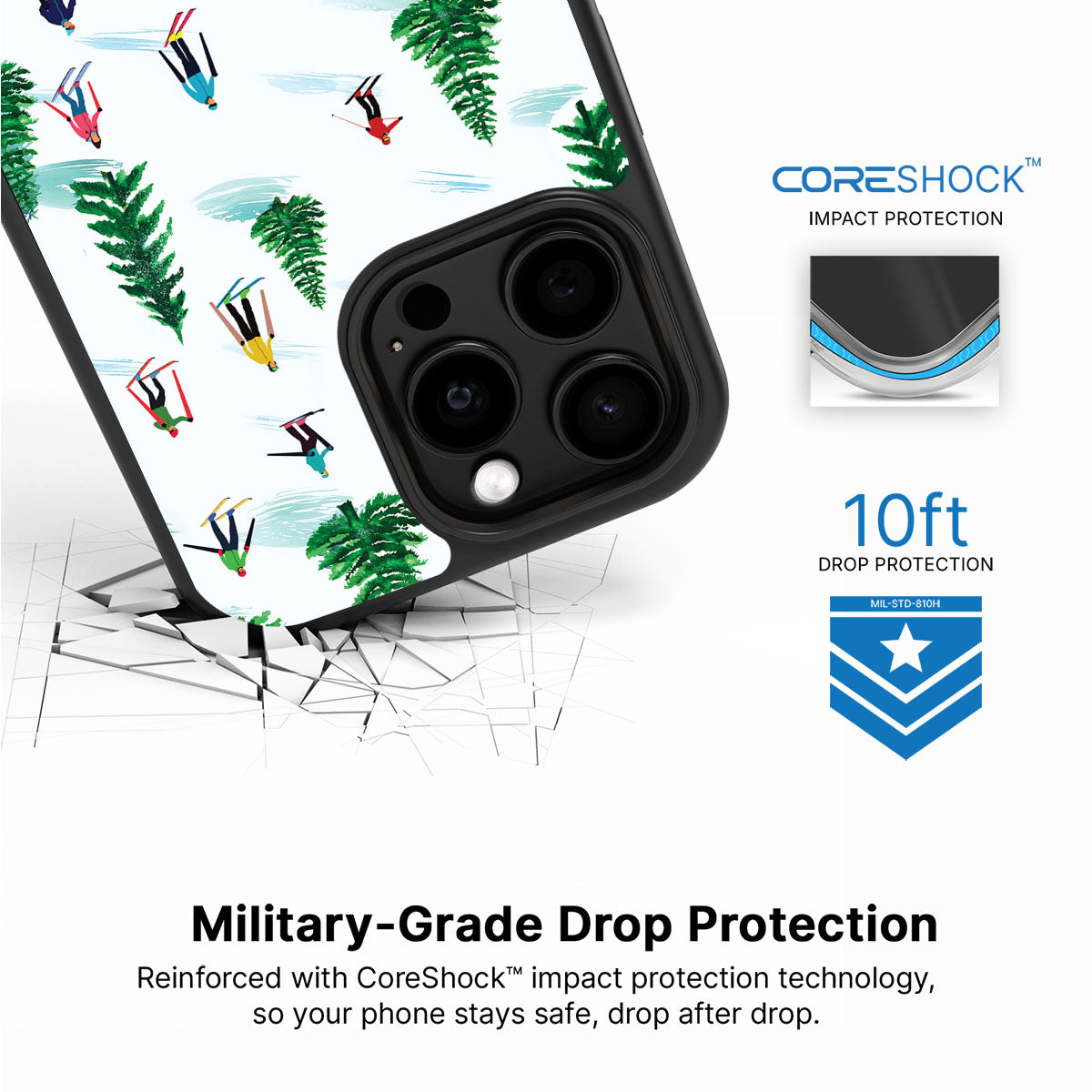 Ski Club - iPhone 15 Pro Case #case type_core (magsafe), #case type_core (non magsafe)