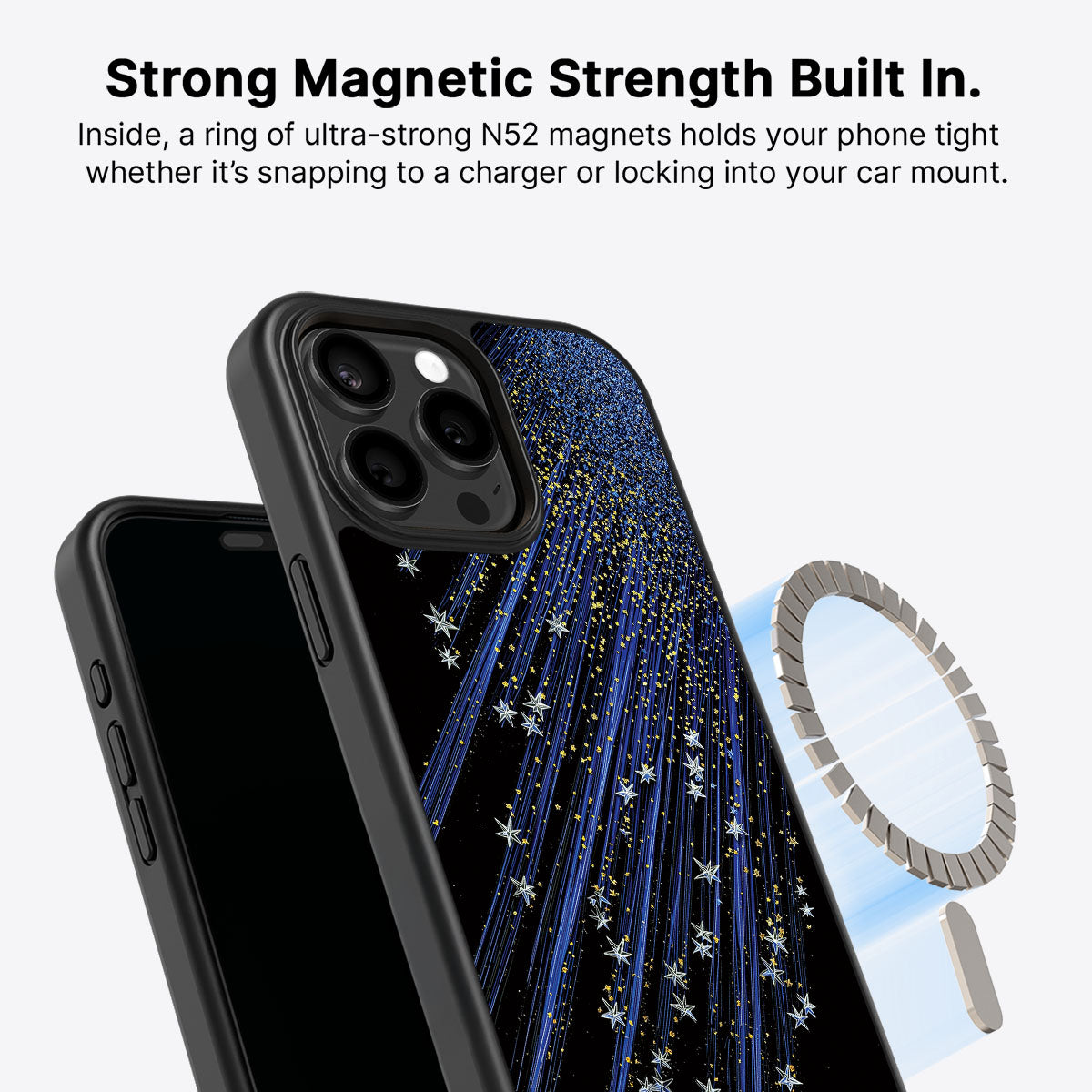 iPhone 15 Pro Case with MagSafe – Star Cascade