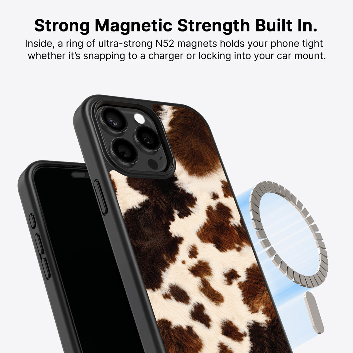 iPhone 15 Pro Case with MagSafe – Swiss Cow