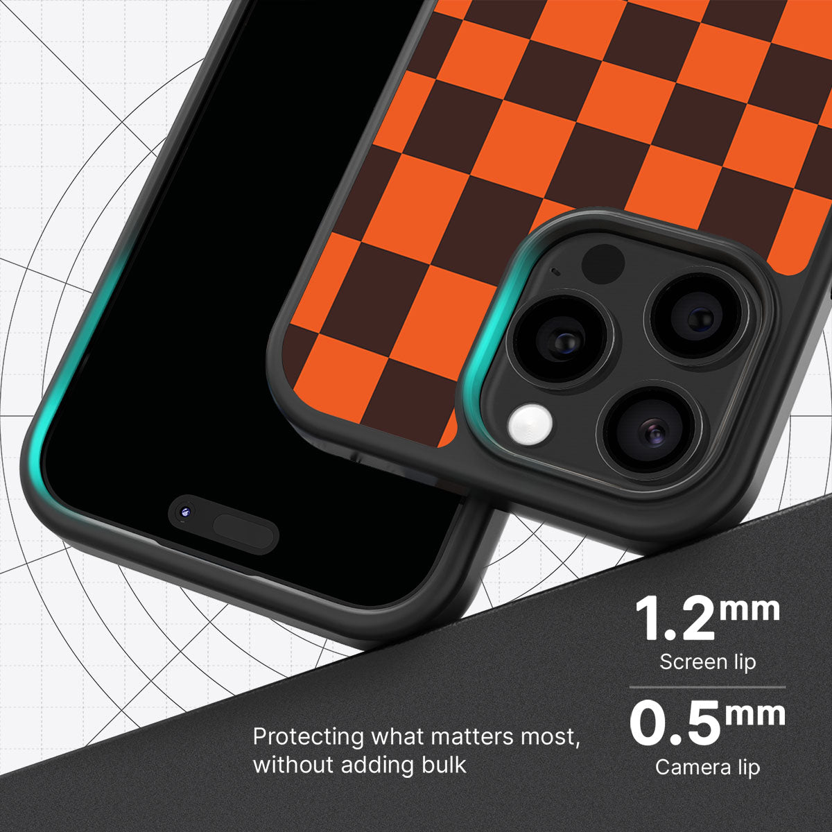 Amber Pop slim iPhone 15 Pro Max phone case