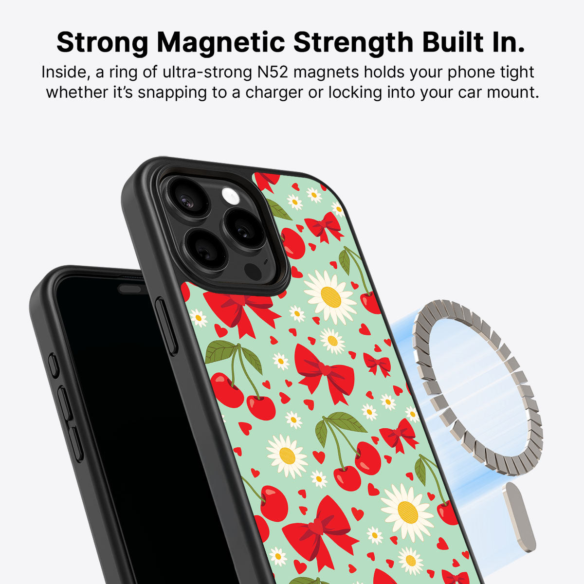 Blushing Bows - iPhone 15 Pro Max Case